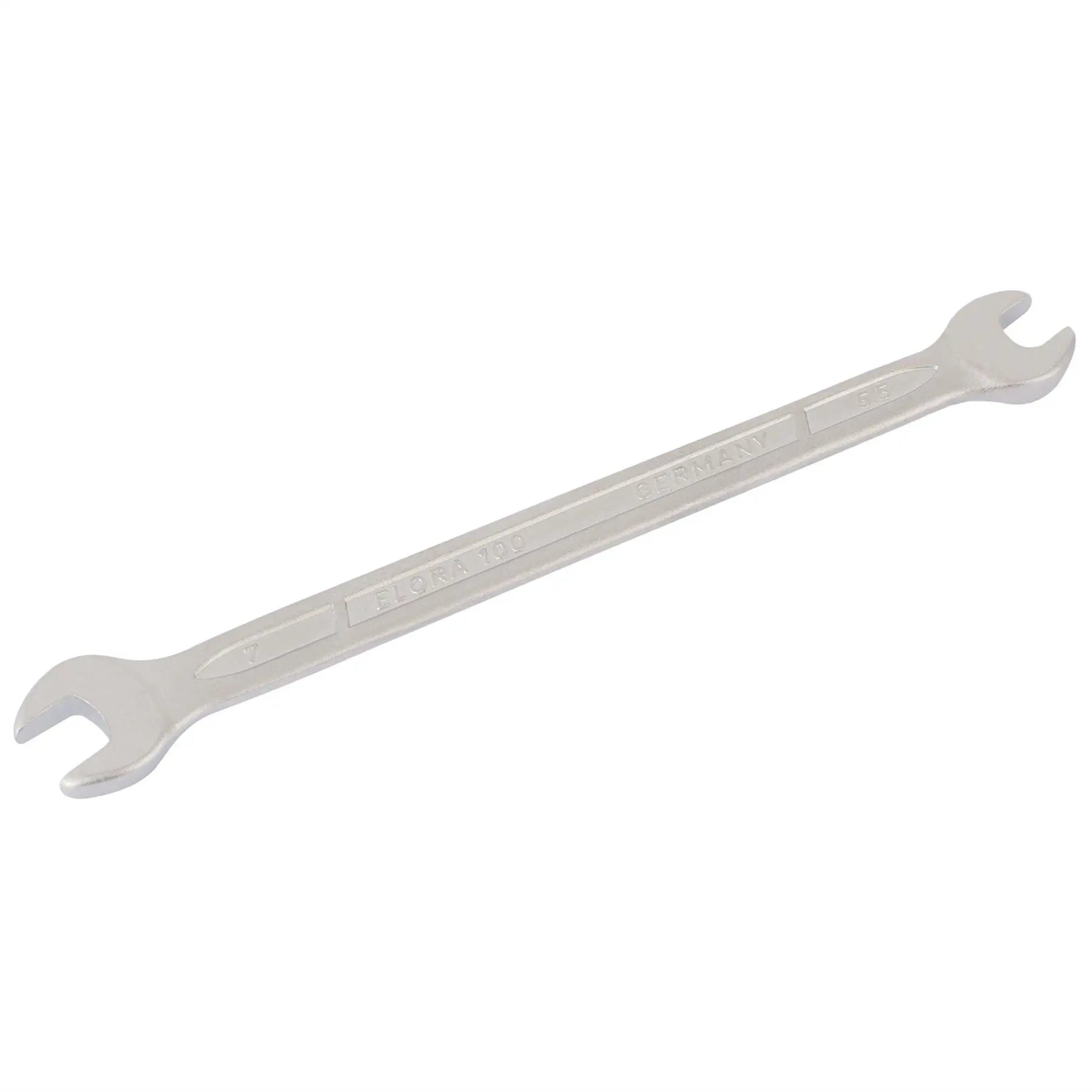 Elora Long Metric Double Open End Spanner 5.5 x 7mm 01804  White Rose Tools