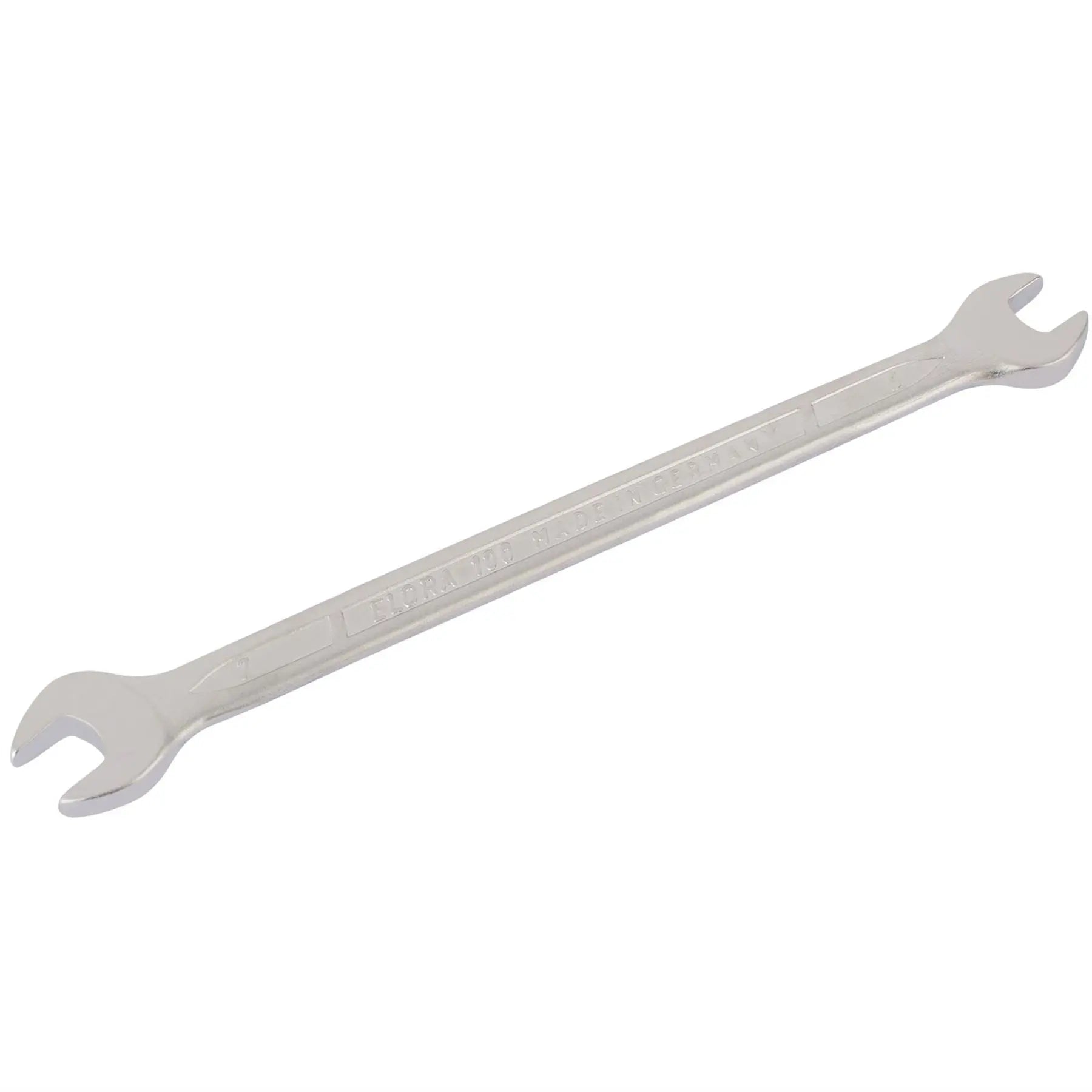 Elora Long Metric Double Open End Spanner 6 x 7mm 01812  White Rose Tools
