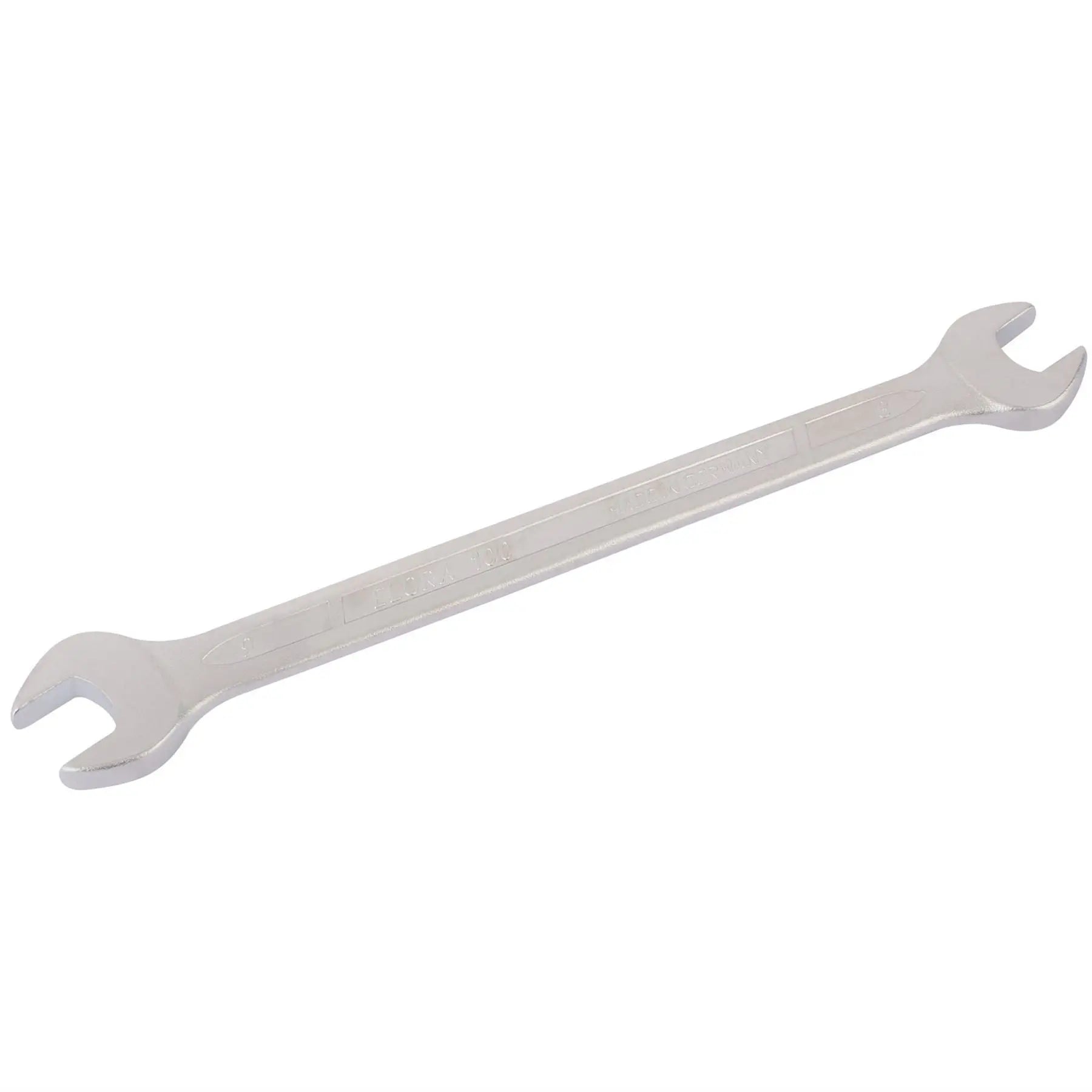 Elora Long Metric Double Open End Spanner 8 x 9mm 01838  White Rose Tools