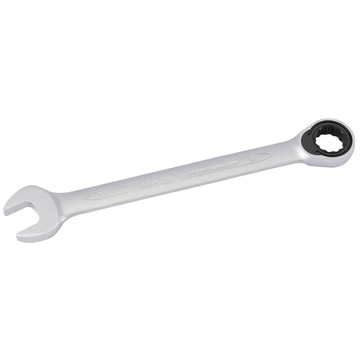 Elora Metric Ratcheting Combination Spanner 17mm 58600  White Rose Tools