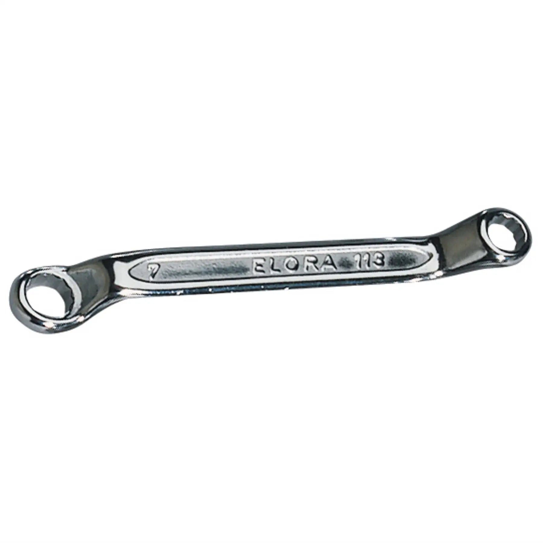 Elora Midget Deep Crank Metric Ring Spanner 6 x 7mm 02604  White Rose Tools