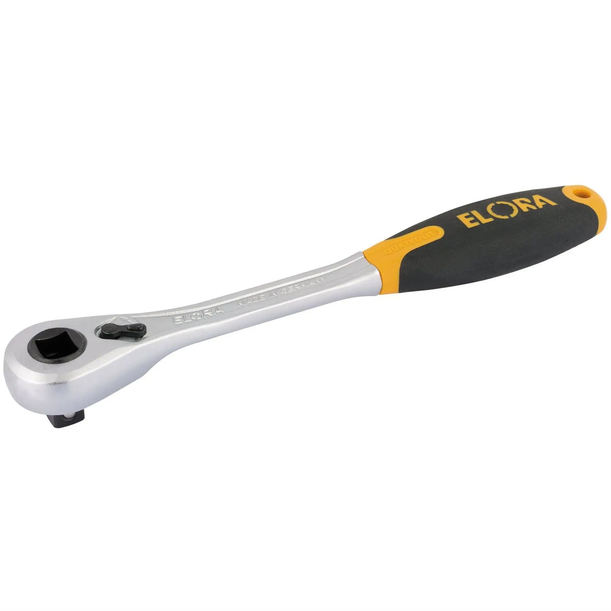 Elora Soft Grip Reversible Ratchet 1/2" Sq. Dr. 02715  White Rose Tools