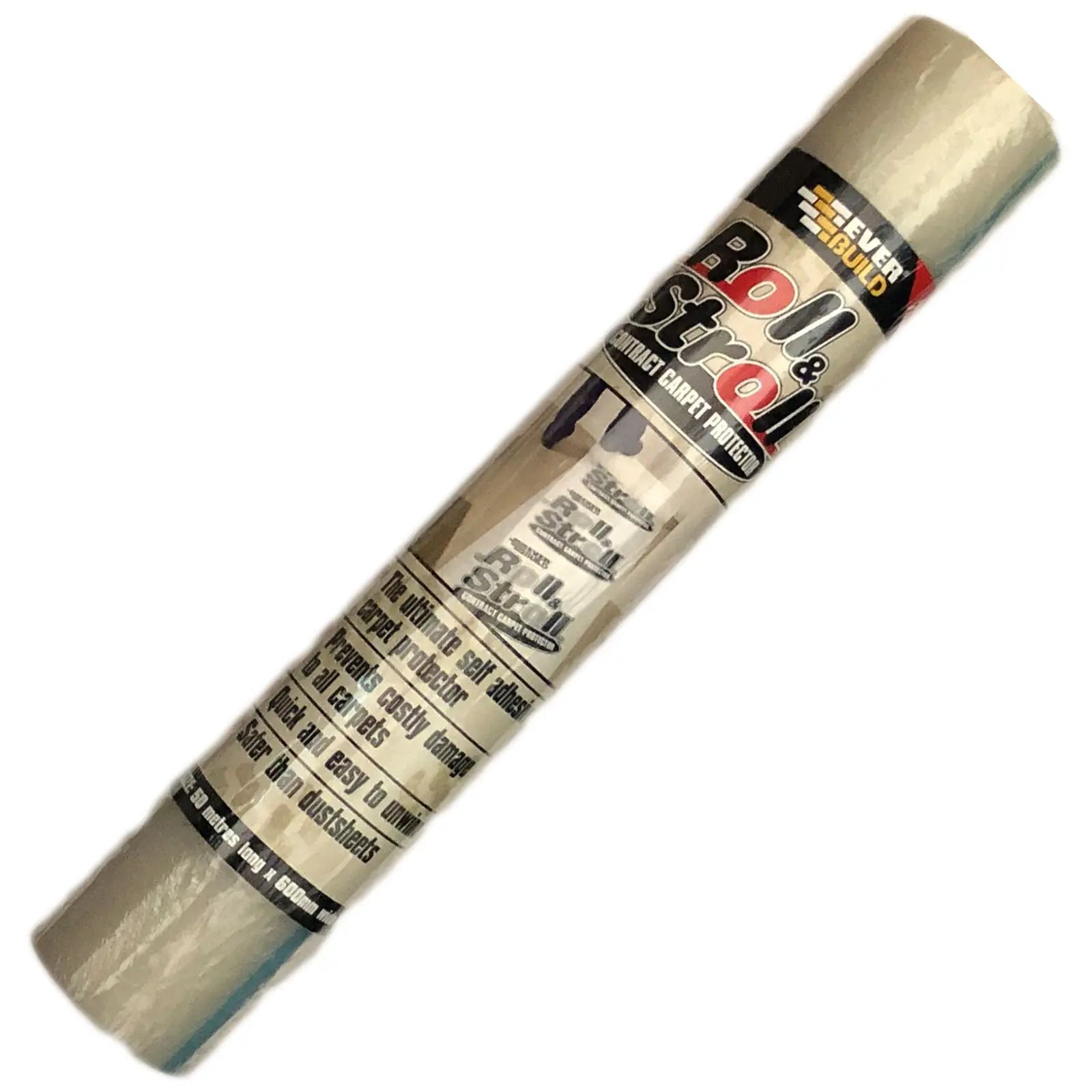 EverBuild Roll and Stroll Contract Carpet Floor Protector 600mm x 50m 