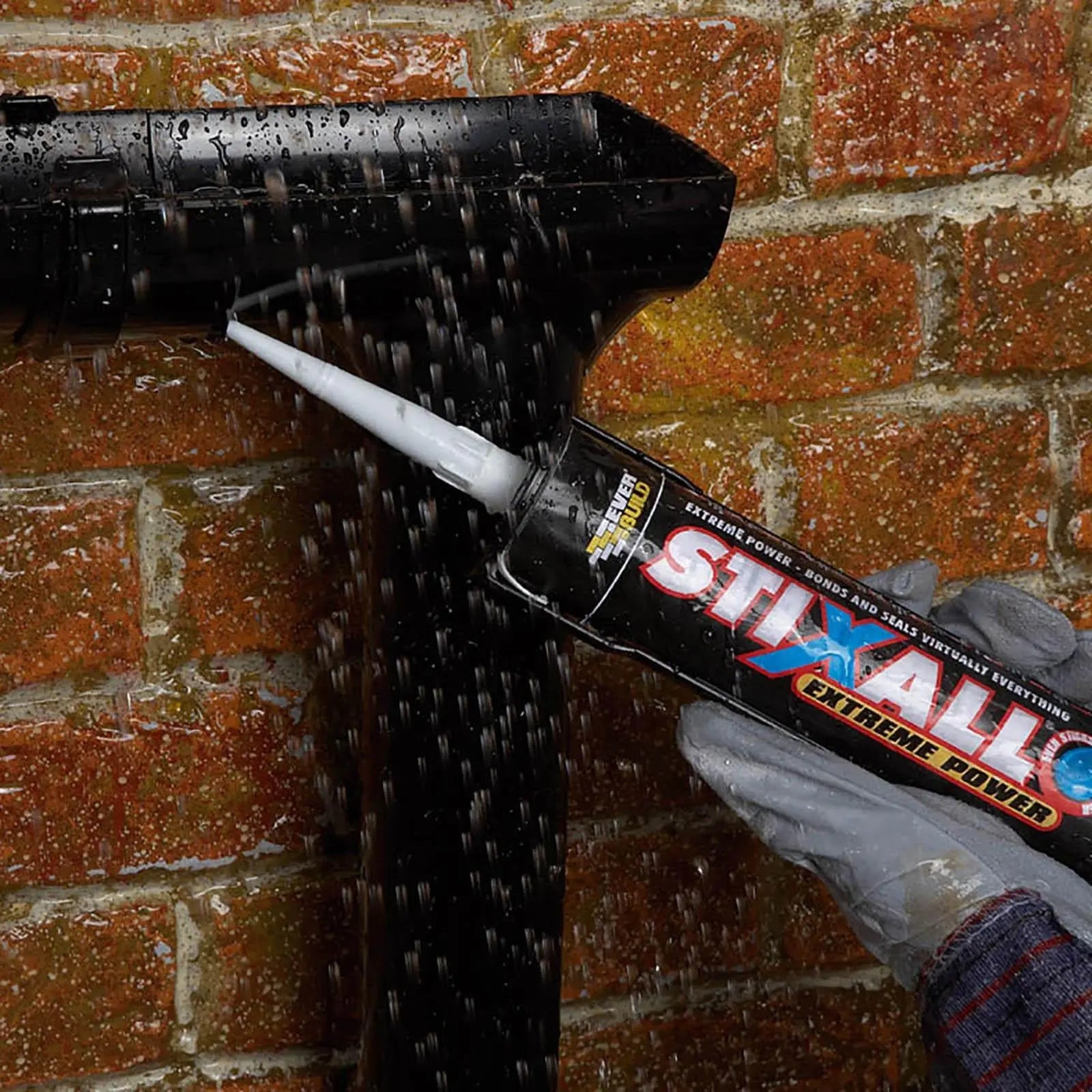 EverBuild Stixall Extreme Power Adhesive Sealant 290ml High Bonding Quick Curing 