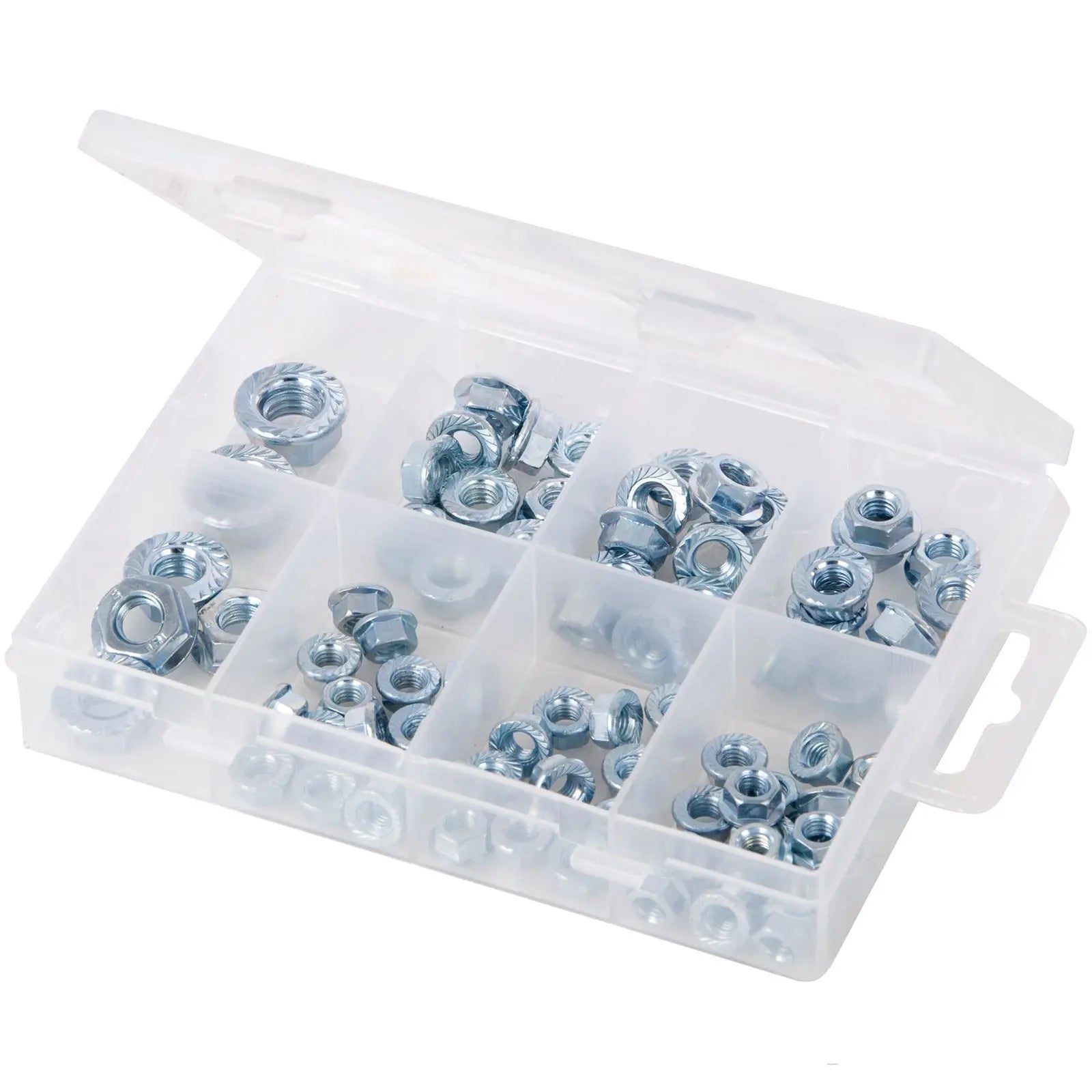 Fixman 78 Piece Flange Nuts Pack  White Rose Tools