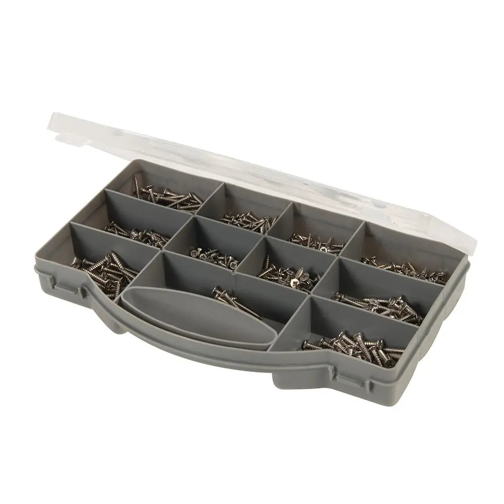 Fixman A2 Stainless Steel Self-Tappers Pack 570pce 950295  White Rose Tools