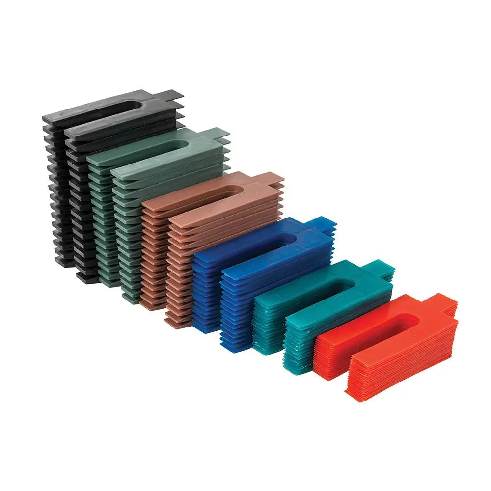 Fixman Assorted Plastic Packers 100pk 633499  White Rose Tools