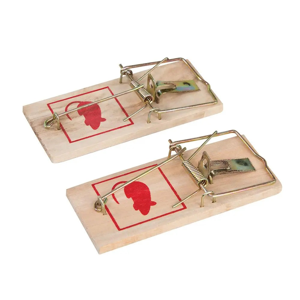 Fixman Classic Mouse Trap 2pk 100 x 45mm 647990  White Rose Tools