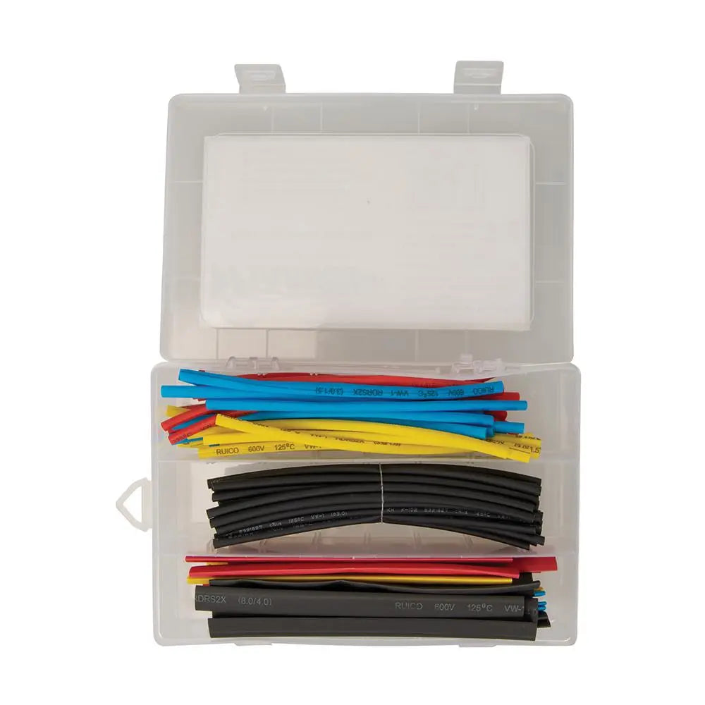 Fixman Heat Shrink Tubes Pack 95pce 828147  White Rose Tools