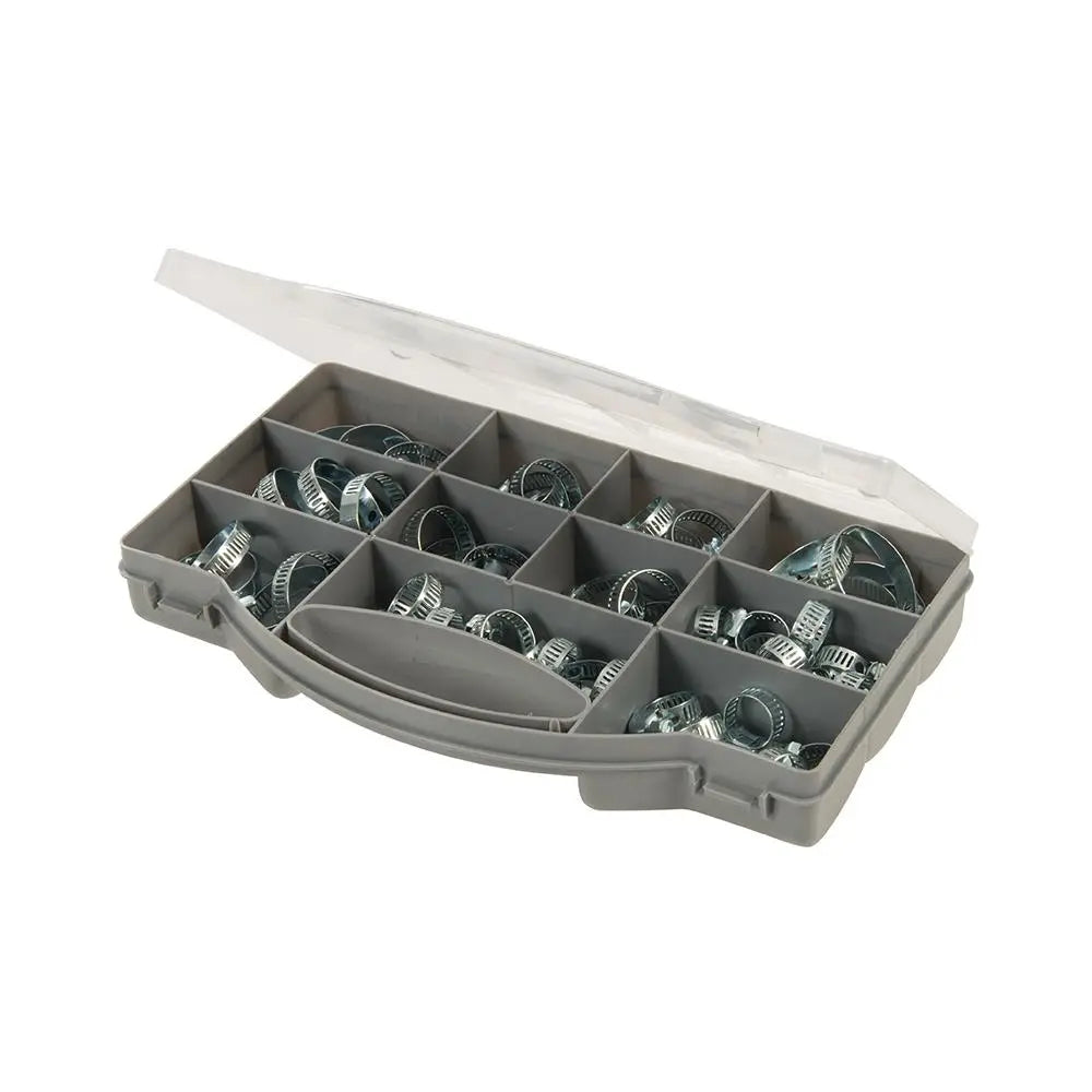 Fixman Hose Clips Pack 60pce 138252  White Rose Tools