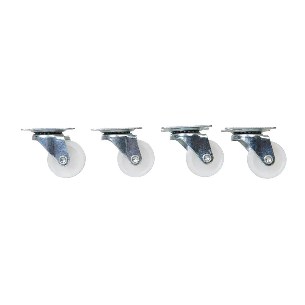 Fixman Light Duty Swivel Castors 4pk 31mm 372189  White Rose Tools