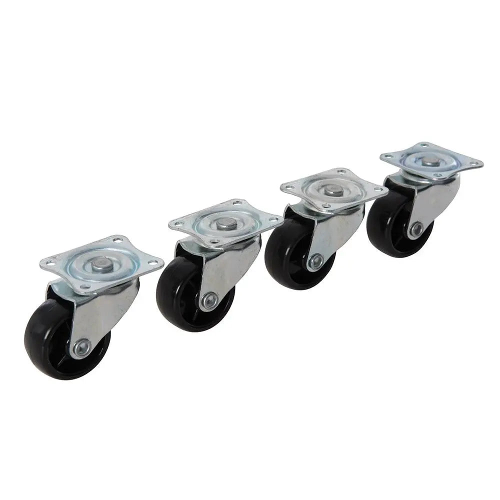Fixman Light Duty Swivel Castors 4pk 41mm 156197  White Rose Tools