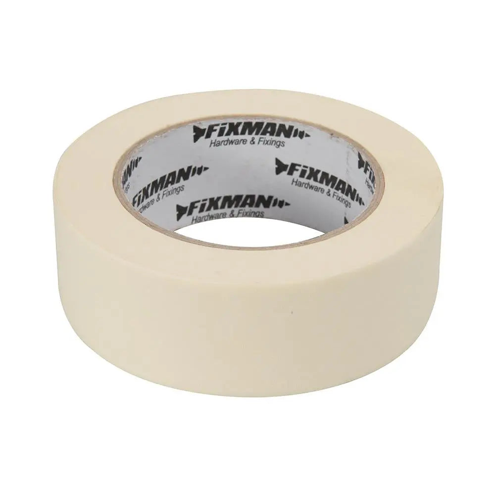 Fixman Masking Tape 38mm x 50m 187691  White Rose Tools
