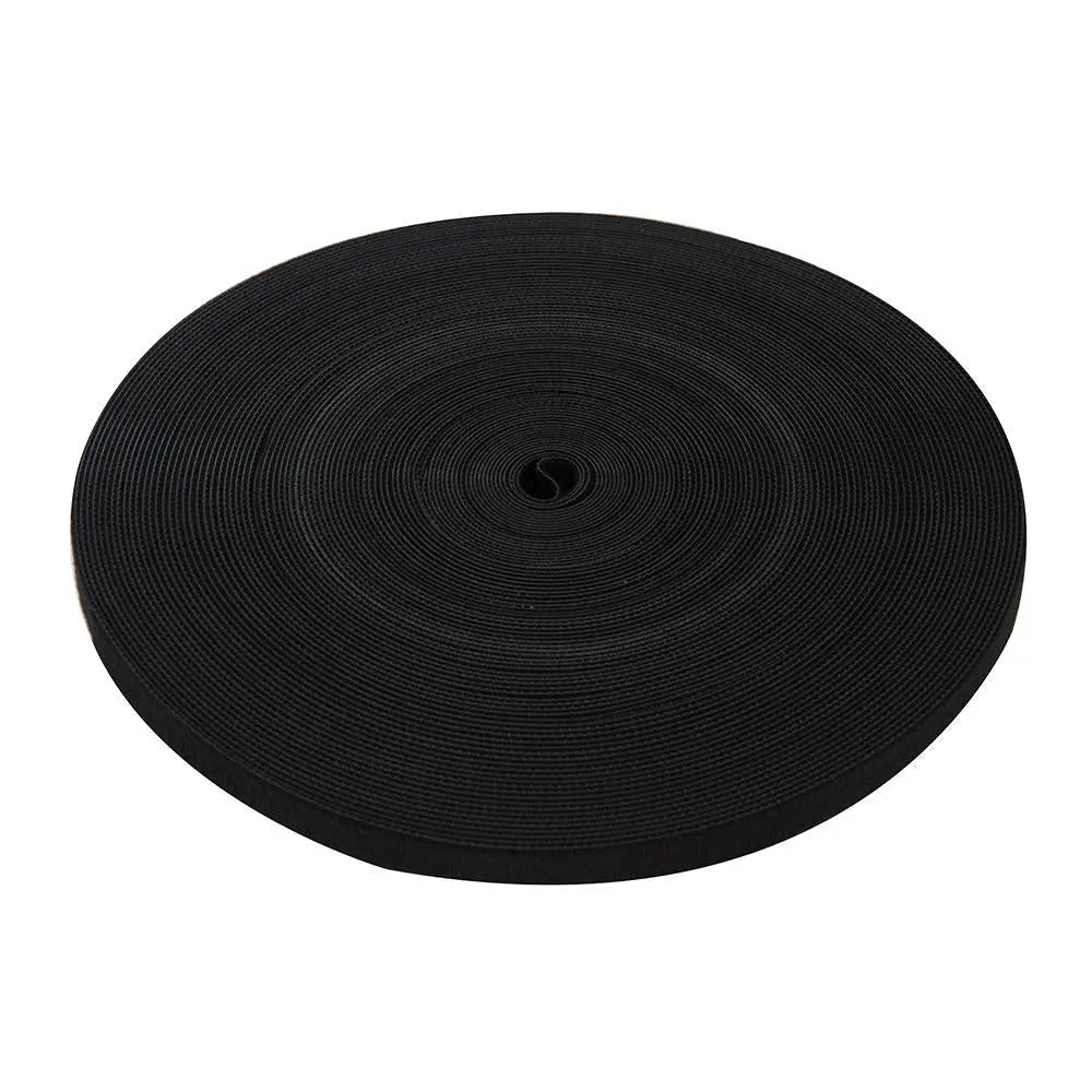 Fixman Self Wrap Hook and Loop Tape Black - Choose Size  White Rose Tools