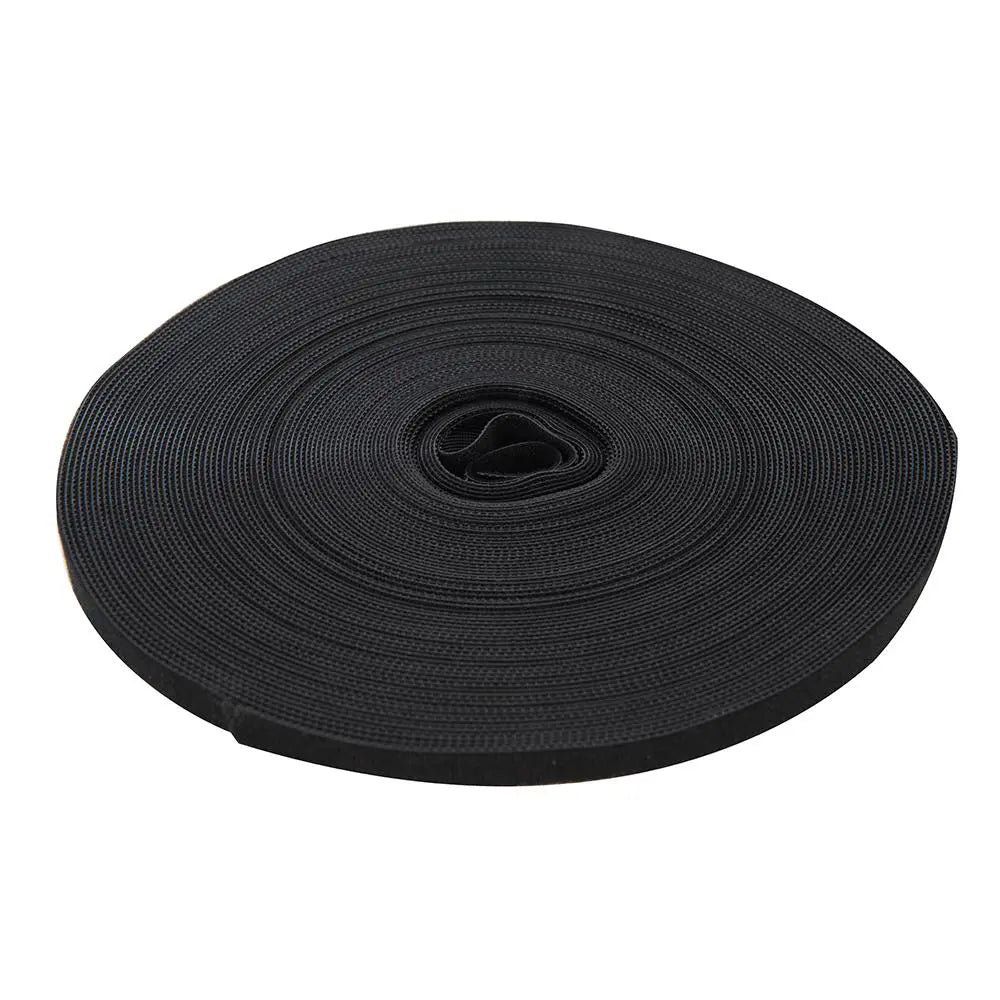 Fixman Self Wrap Hook and Loop Tape Black - Choose Size  White Rose Tools