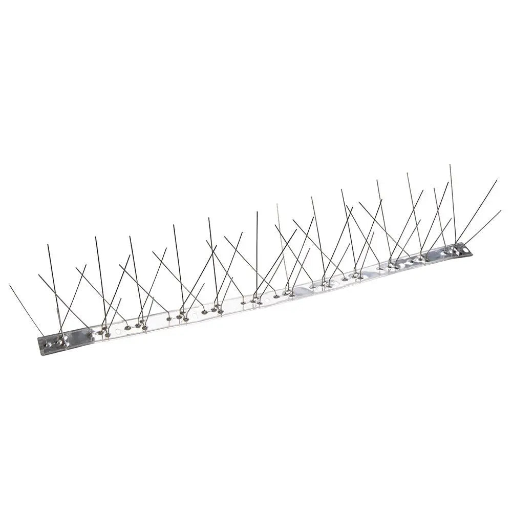 Fixman Stainless Steel Bird Spikes 10pk 500mm (4 Spike) 196435  White Rose Tools