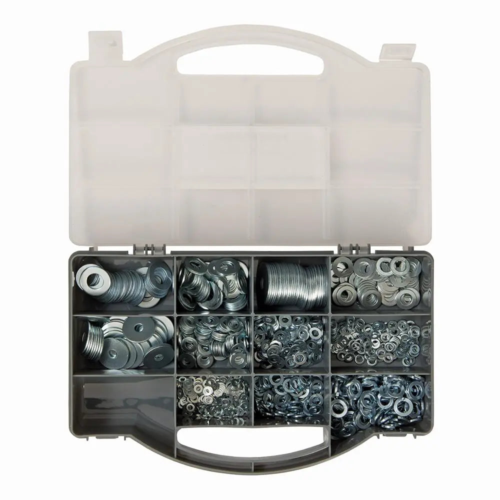 Fixman Washers Pack 1000pce 477005  White Rose Tools