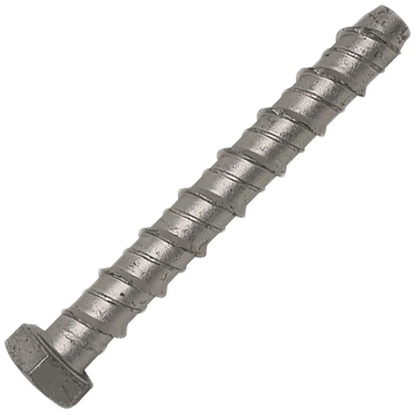 Pernos De Hormigón ForgeFix Cabeza Hexagonal M8-M16 (60-200mm) – Autorroscantes De Zinc Aluminio (Consumible)