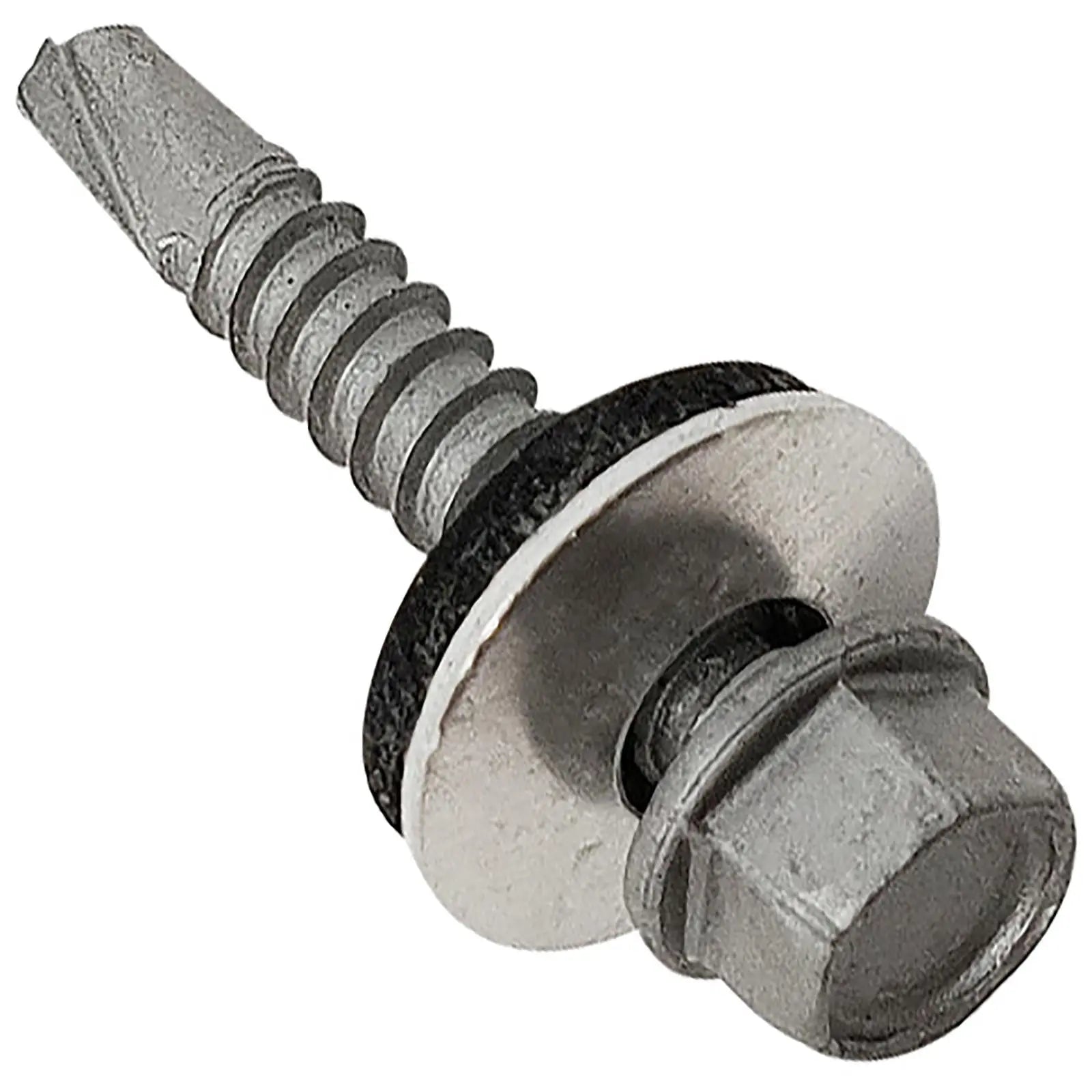 ForgeFix TechFast Roofing Tech Screws Sheet to Steel with Washer Box of 100 