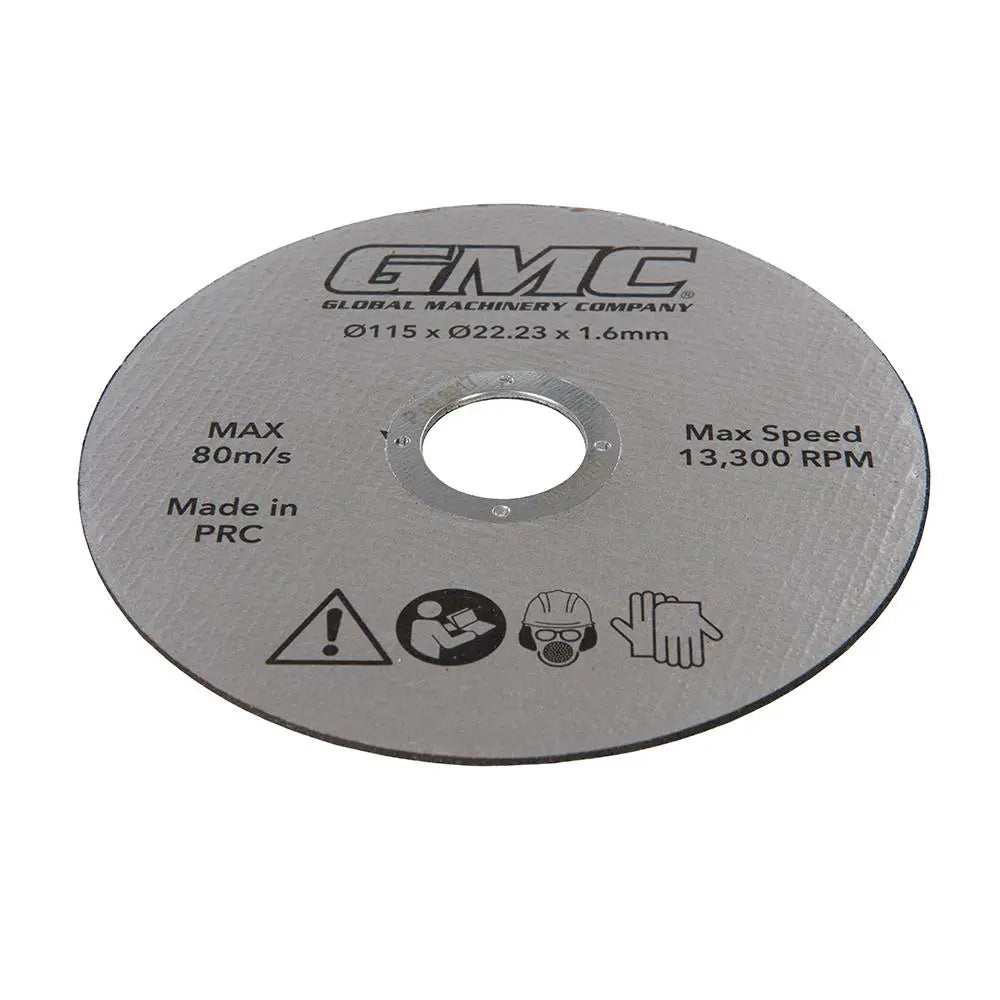 GMC Resin Cutting Disc GTS1500 115 x 22.23mm 812216  White Rose Tools