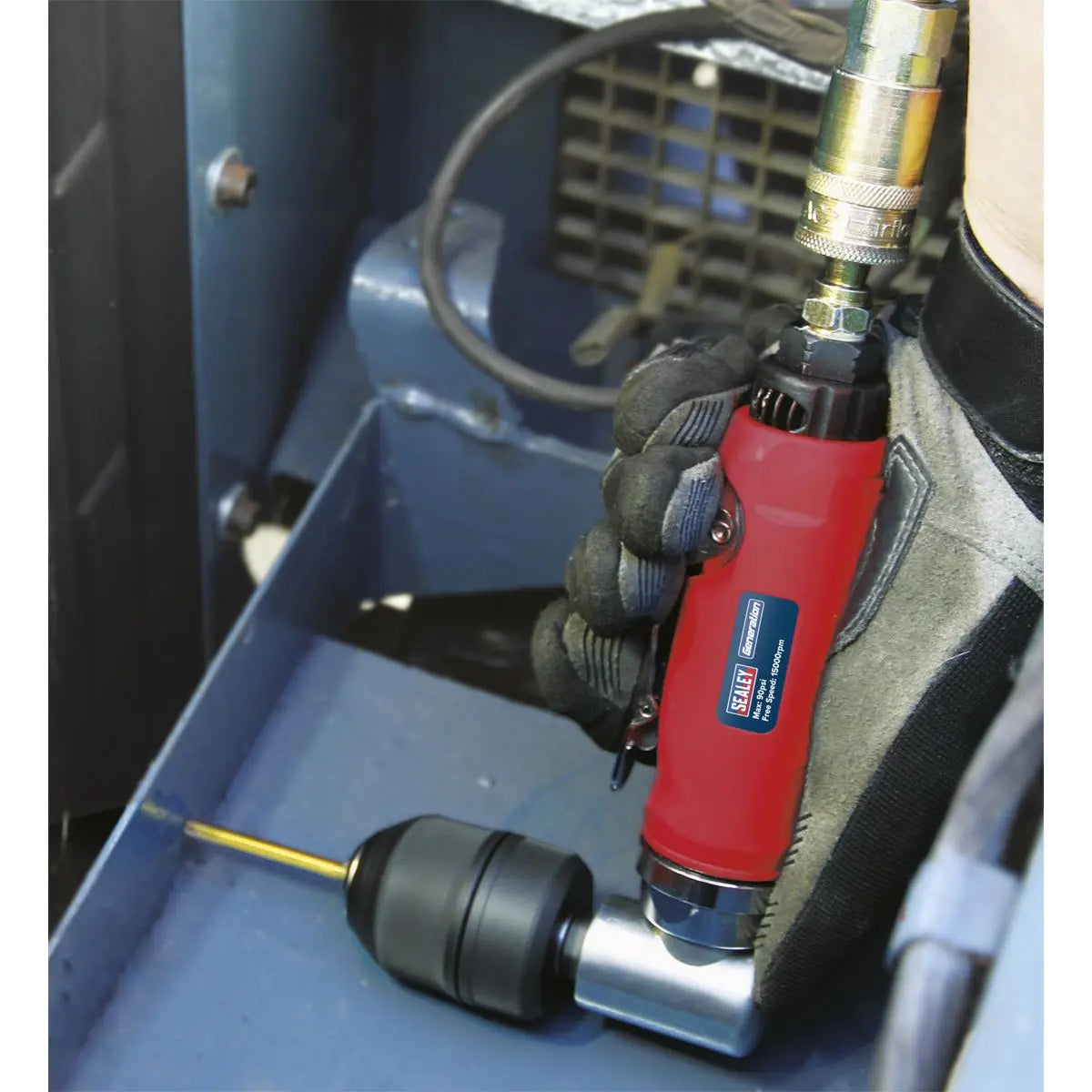 Generation Air Angle Drill with Ø10mm Keyless Chuck 