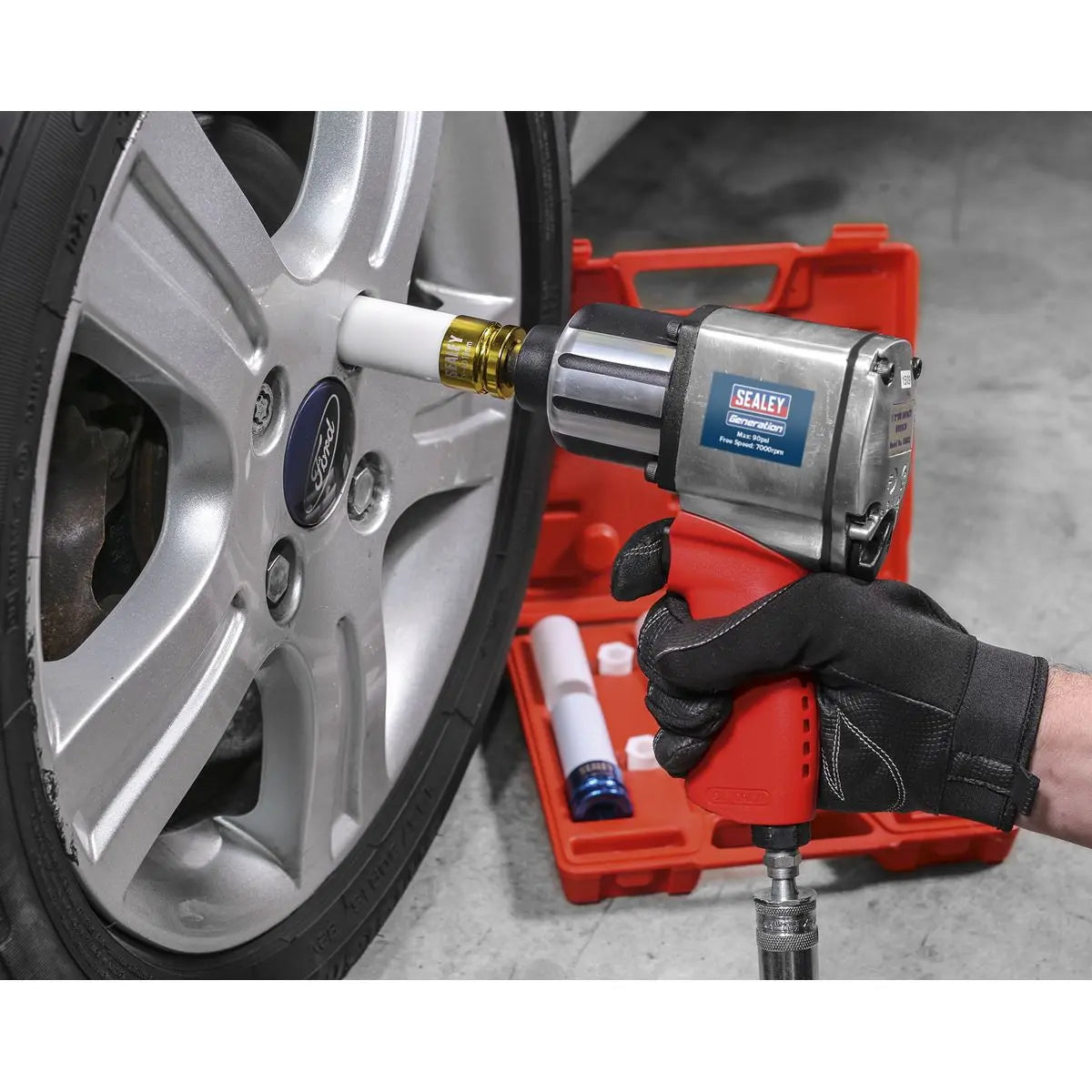 Generation Air Impact Wrench 1/2"Sq Drive - Twin Hammer 