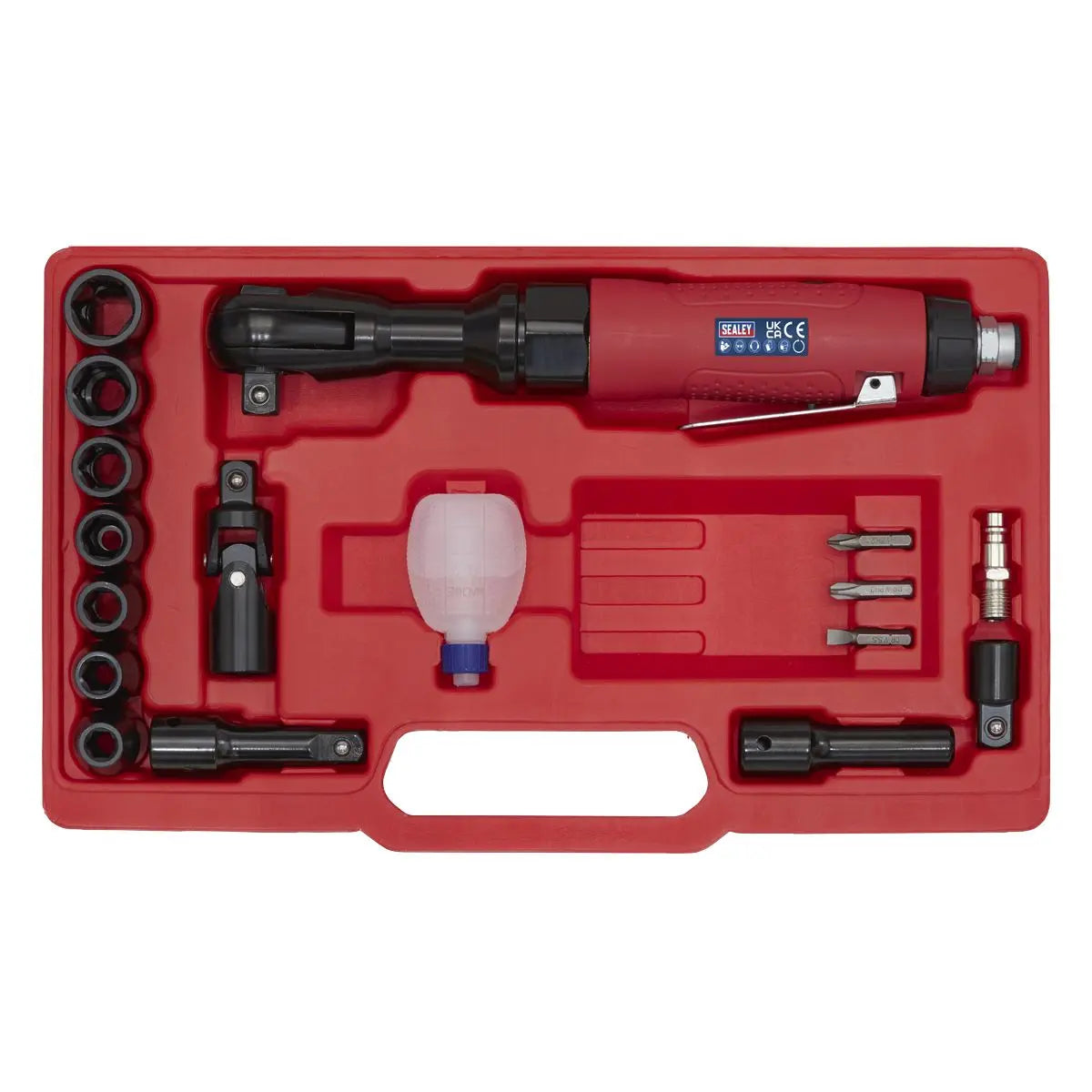 Generation Air Ratchet Wrench Kit 1/2"Sq Drive 