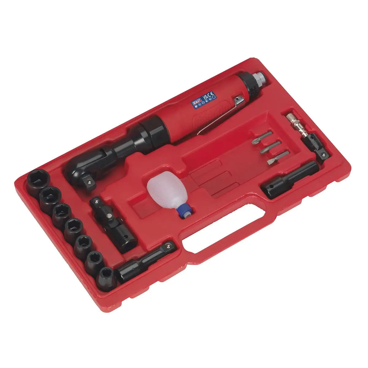 Generation Air Ratchet Wrench Kit 1/2"Sq Drive 