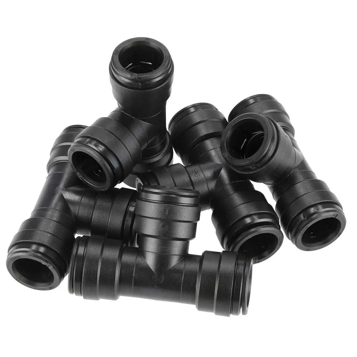 John Guest Equal Tee Ø22mm Pack of 5 (John Guest Speedfit® - PM0222E) 
