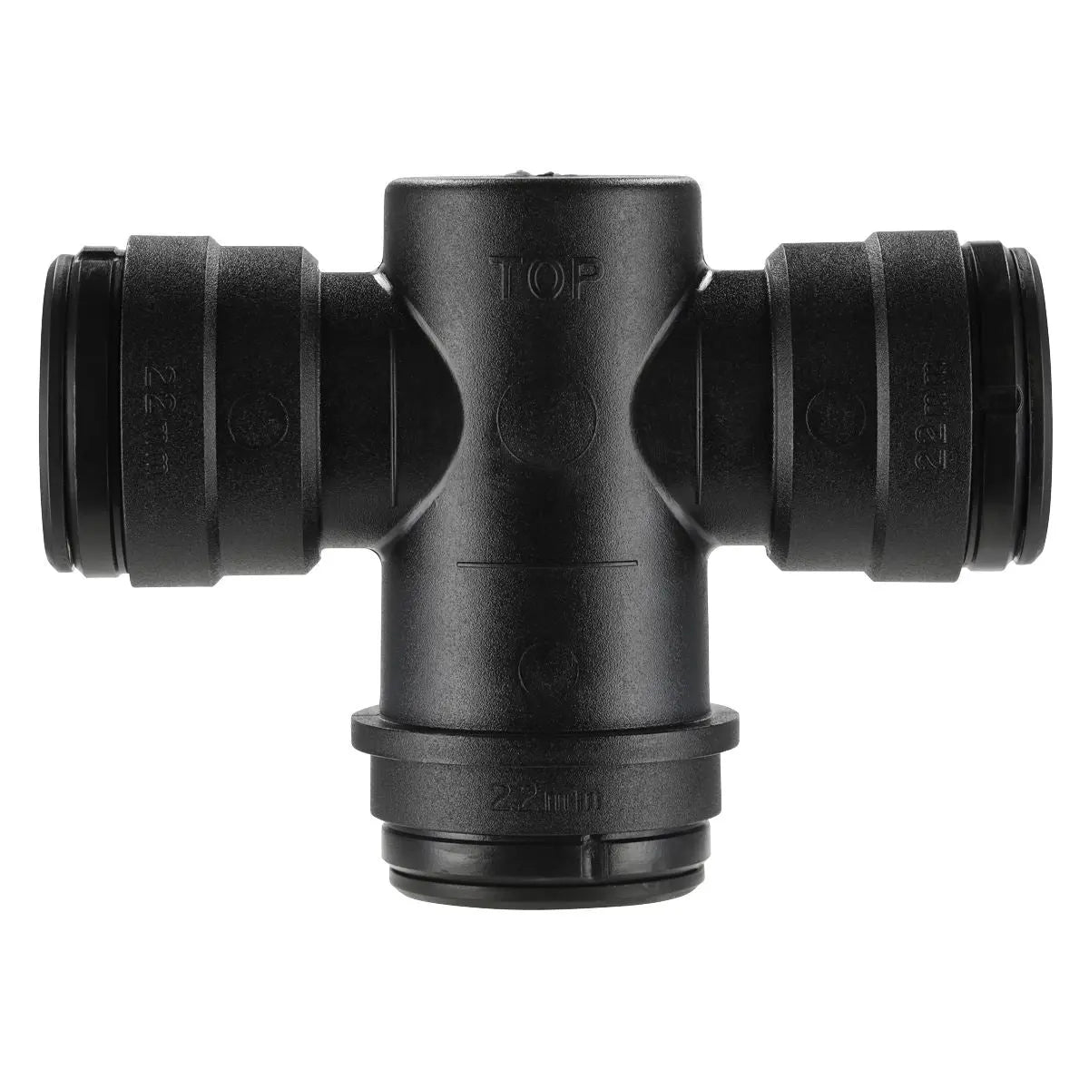 John Guest Equal Water Trap Tee 22mm (John Guest Speedfit® - PMTT22E) 