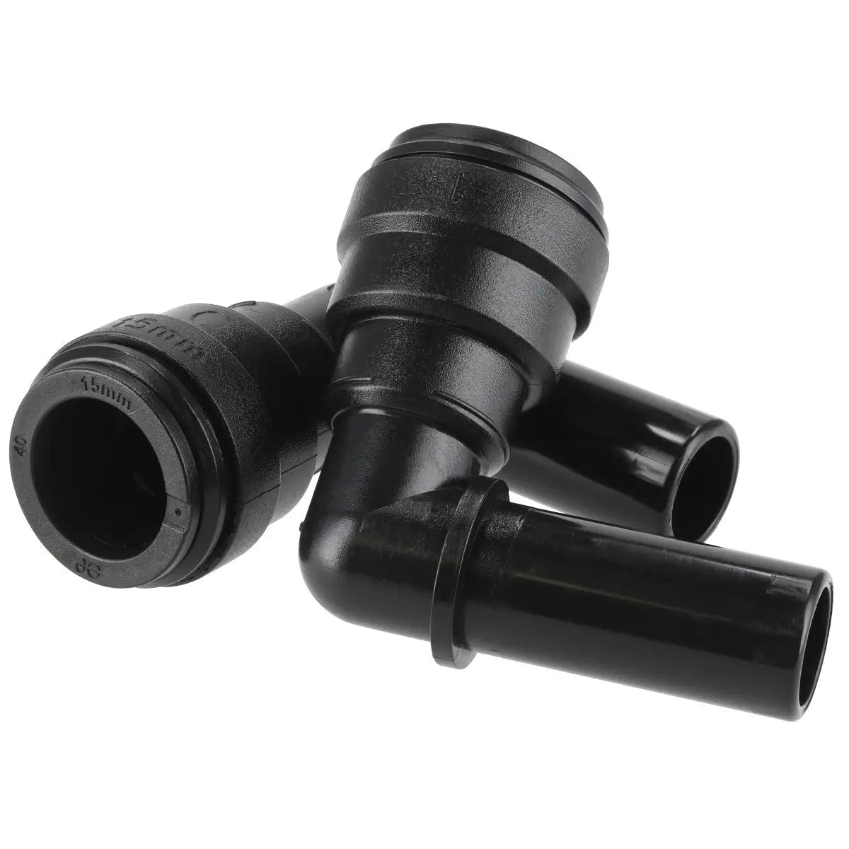 John Guest Stem Elbow15mm Pack of 2 (John Guest Speedfit® - PM221515E) 