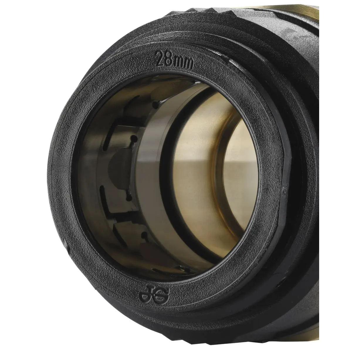 John Guest Straight Adaptor 28mm x 1"BSPT Brass (John Guest Speedfit® - MM012808N) 