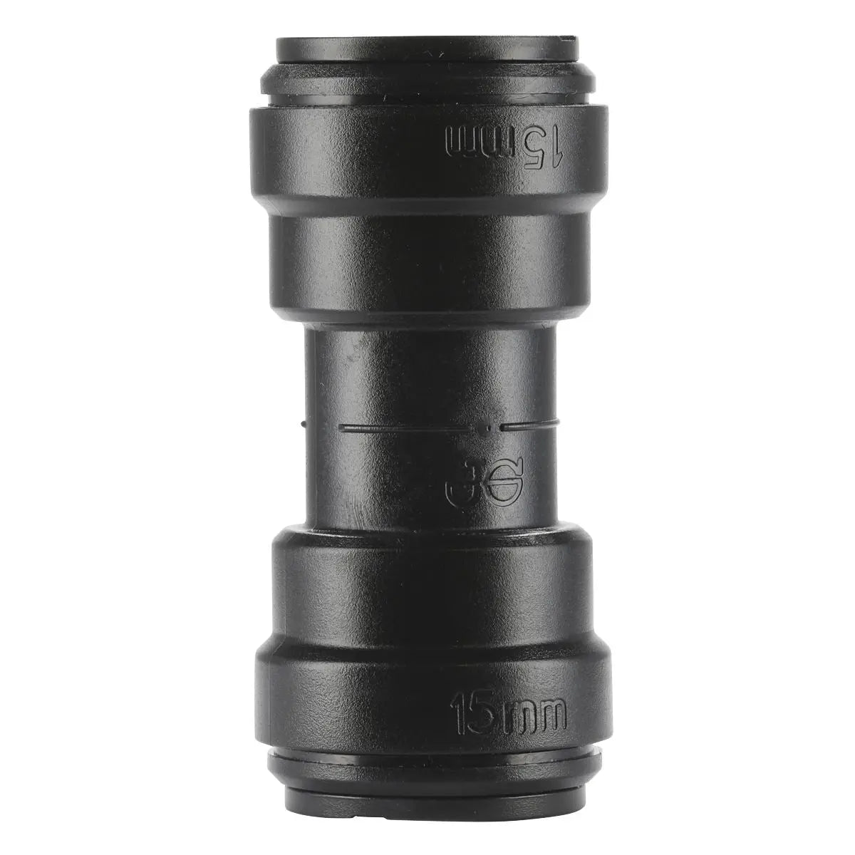 John Guest Straight Connector Ø15mm Pack of 5 (John Guest Speedfit® - PM0415E) 