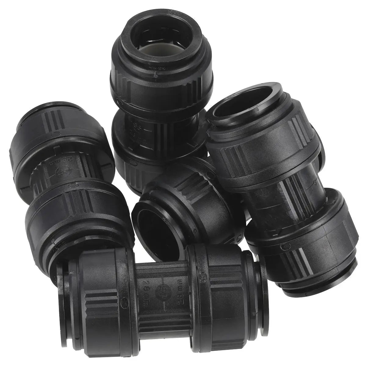 John Guest Straight Connector Ø28mm Pack of 5 (John Guest Speedfit® - PM0428E) 
