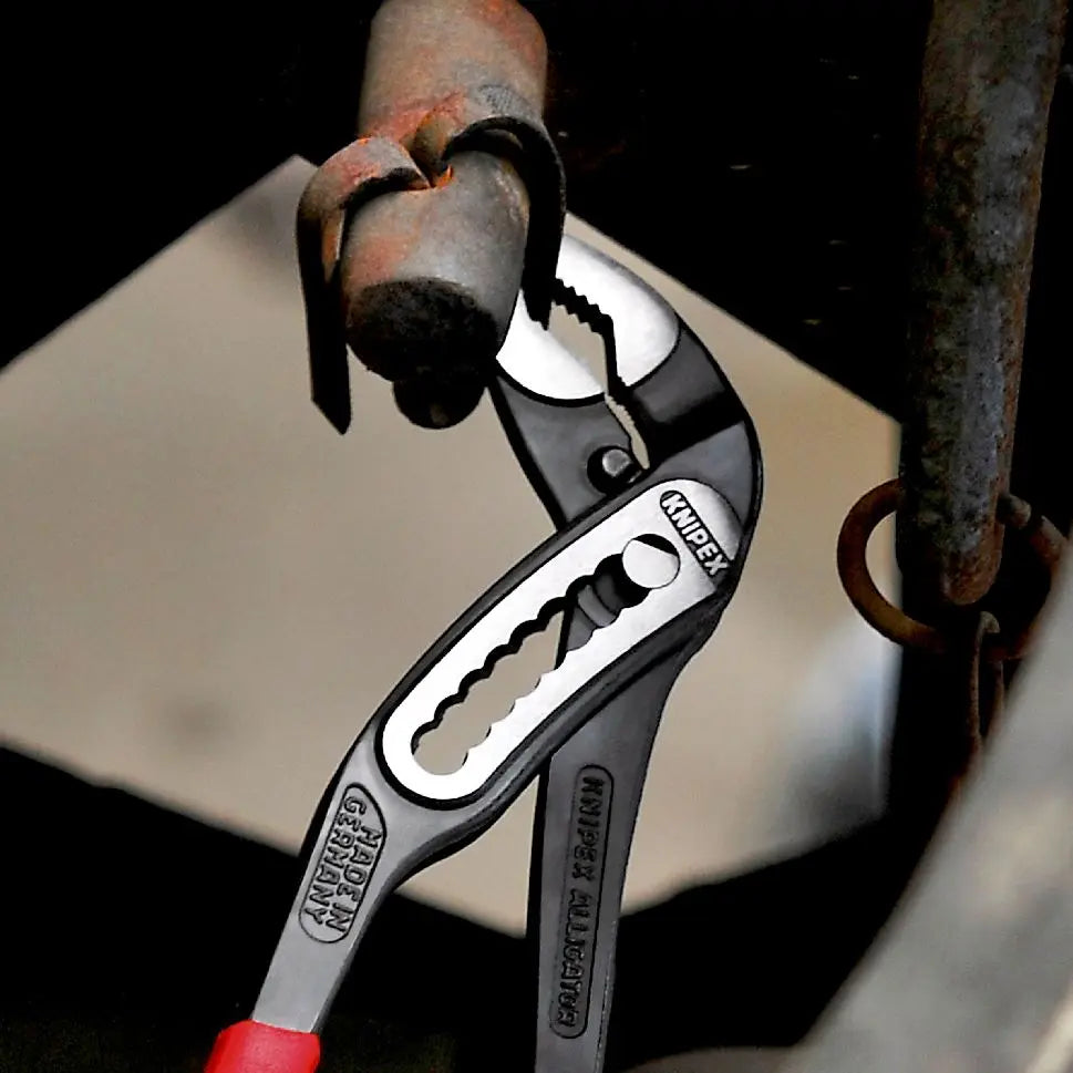 KNIPEX Alligator Water Pump Pliers 250mm Chrome Multi Component Grips 88 05 250  White Rose Tools