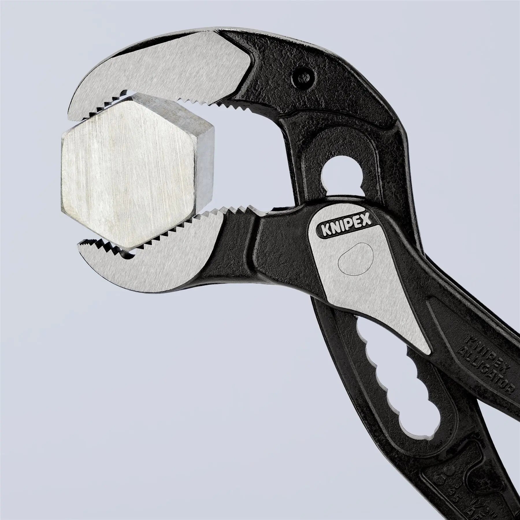 KNIPEX Alligator XL Water Pump Pliers 400mm Plastic Coated Handles Non Slip 88 01 400  White Rose Tools