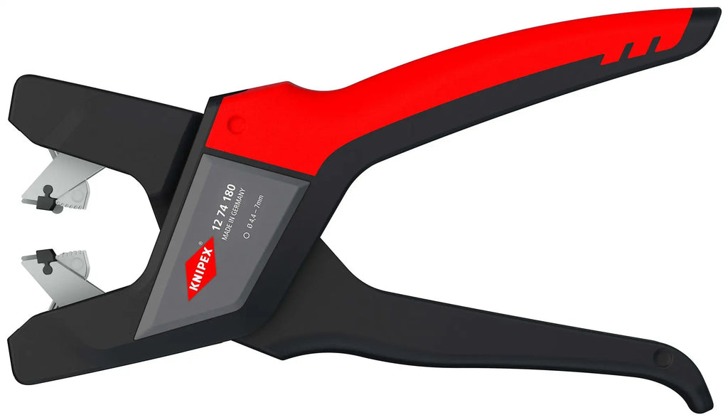 KNIPEX Automatic Wire Stripping Pliers 4.4-7mm 12 74 180  White Rose Tools