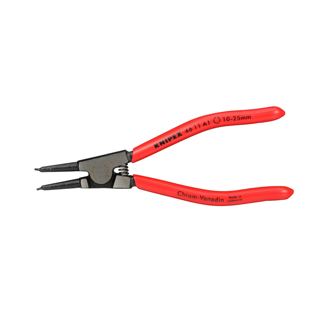 KNIPEX Circlip Pliers for External Circlips on Shafts 140mm 1.3mm Diameter Tips 46 11 A1  White Rose Tools