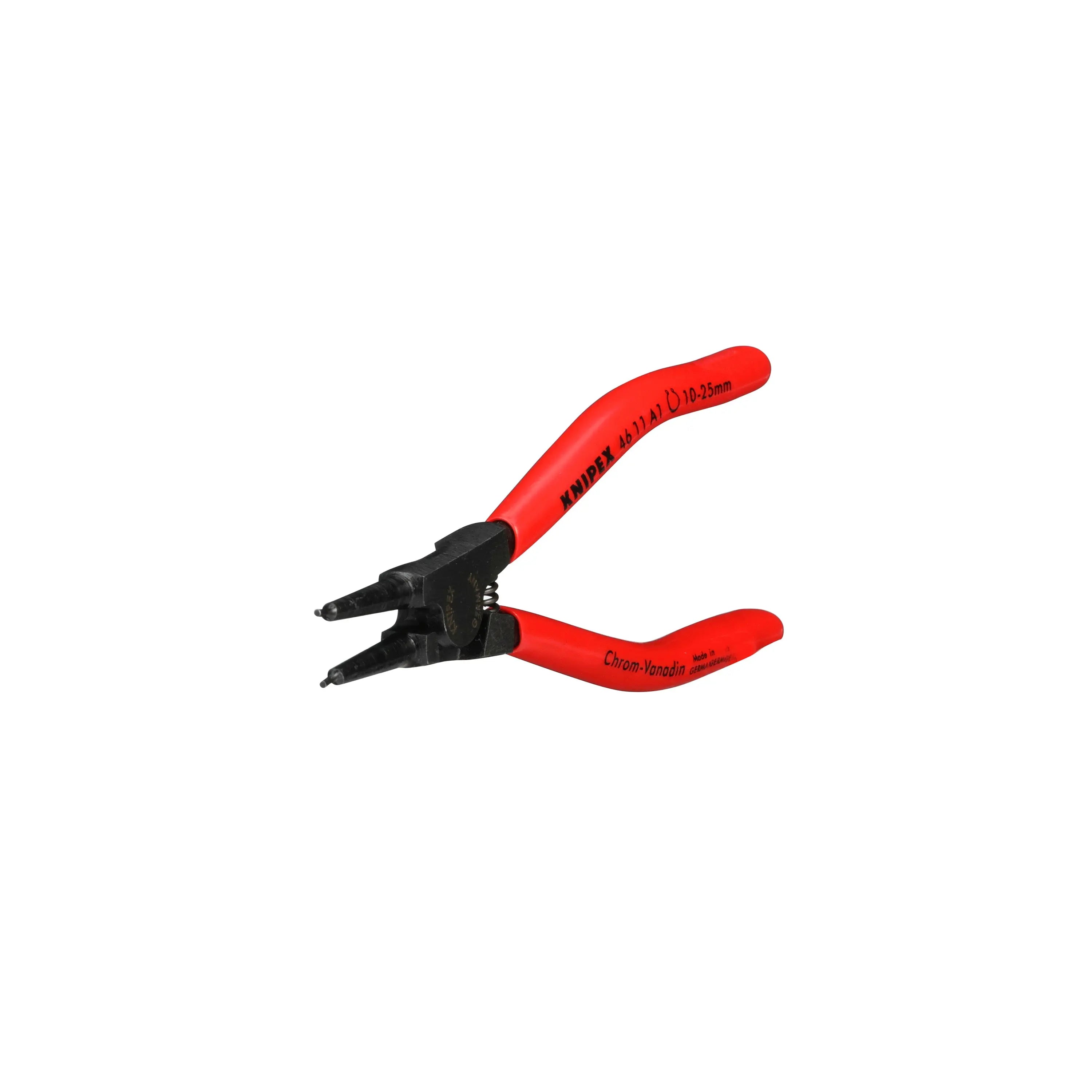 KNIPEX Circlip Pliers for External Circlips on Shafts 140mm 1.3mm Diameter Tips 46 11 A1  White Rose Tools