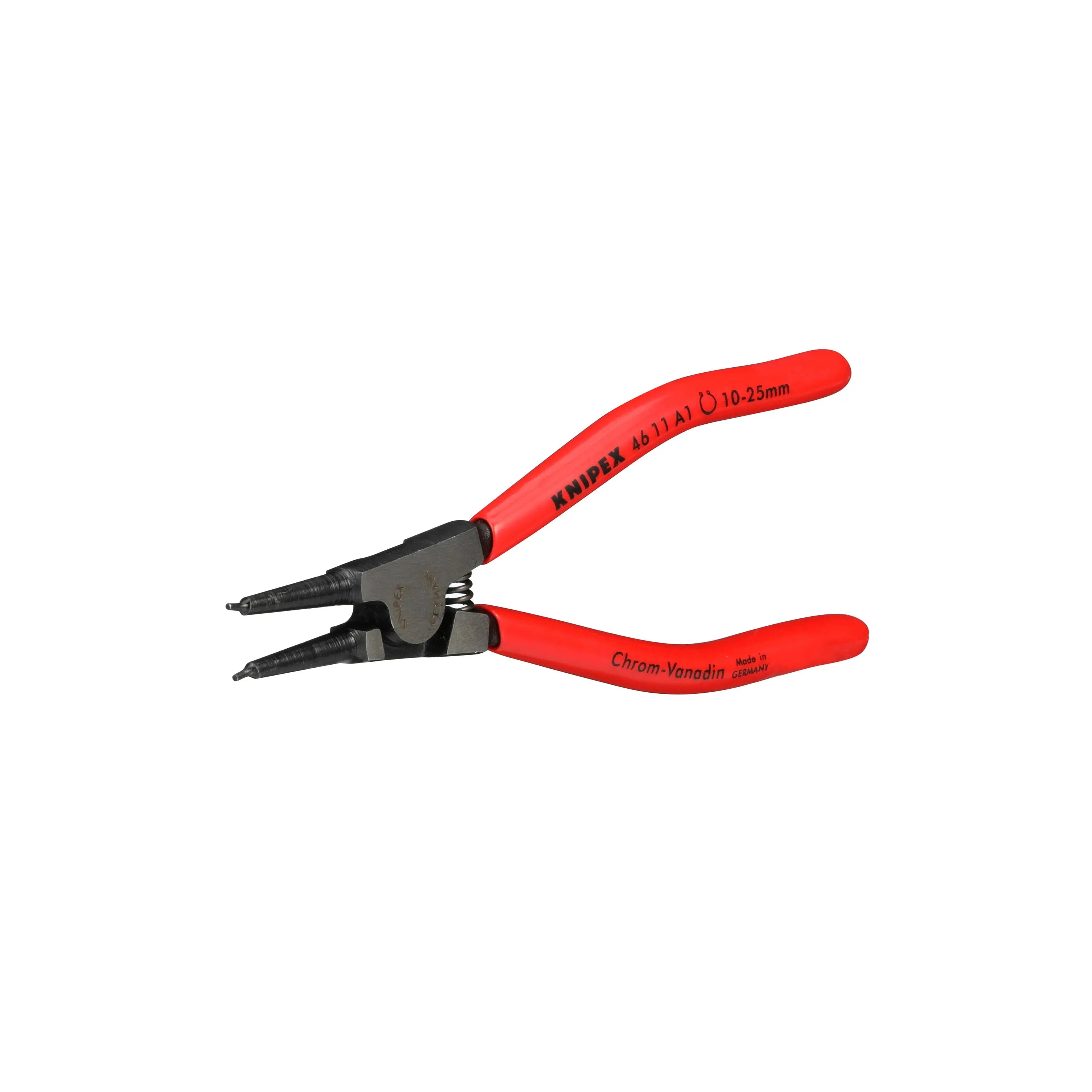 KNIPEX Circlip Pliers for External Circlips on Shafts 140mm 1.3mm Diameter Tips 46 11 A1  White Rose Tools
