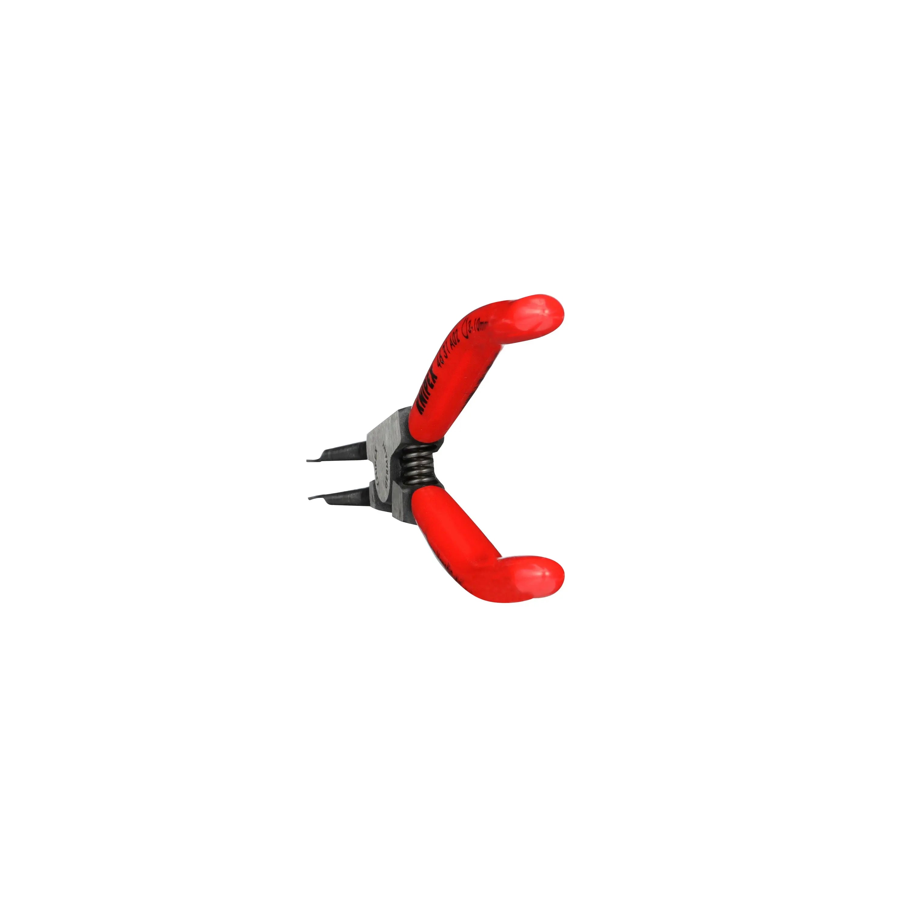 KNIPEX Circlip Pliers for External Circlips on Shafts 45° Angled 130mm 0.9mm Diameter Tips 46 31 A02  White Rose Tools