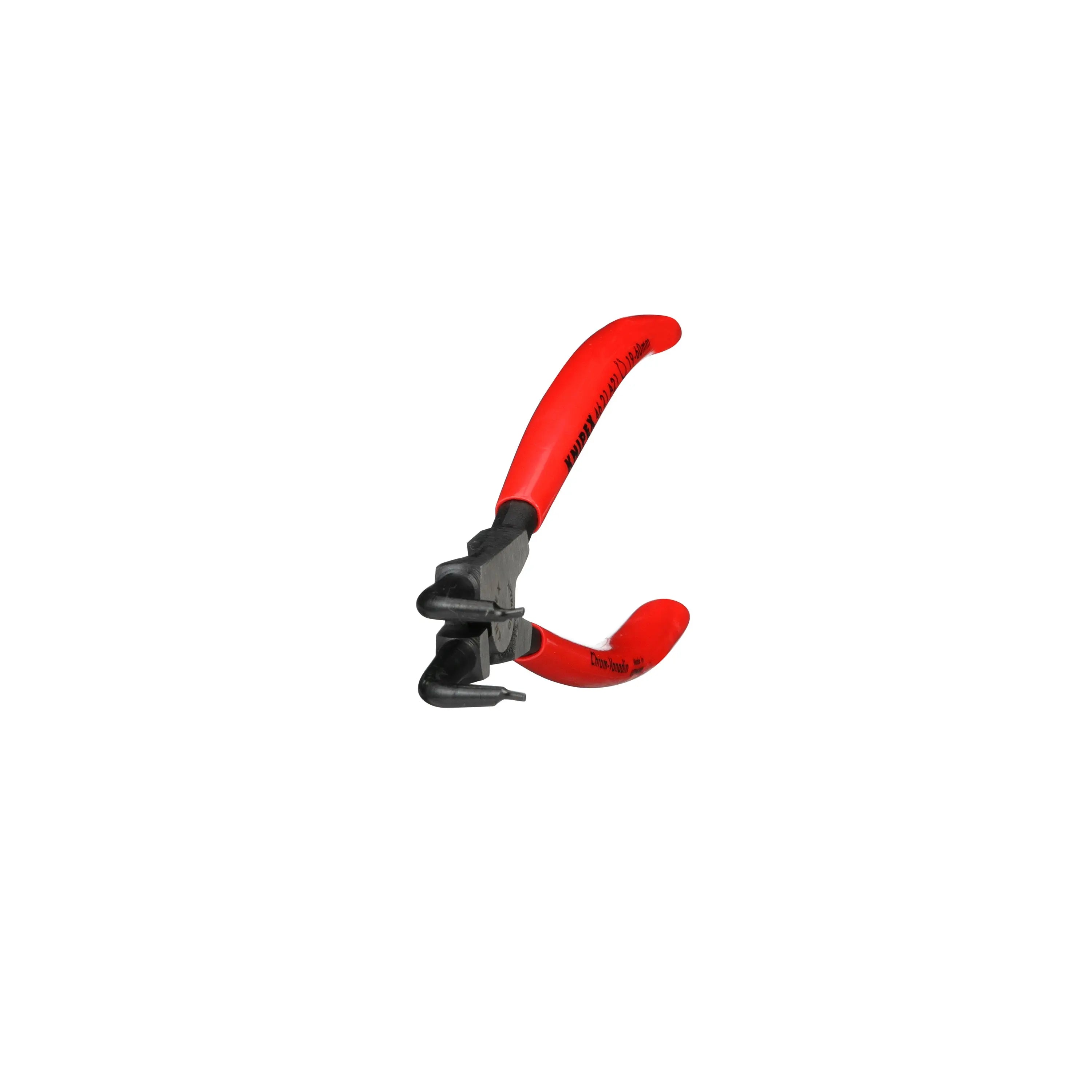 KNIPEX Circlip Pliers for External Circlips on Shafts 90° Angled 170mm 1.8mm Diameter Tips 46 21 A21  White Rose Tools
