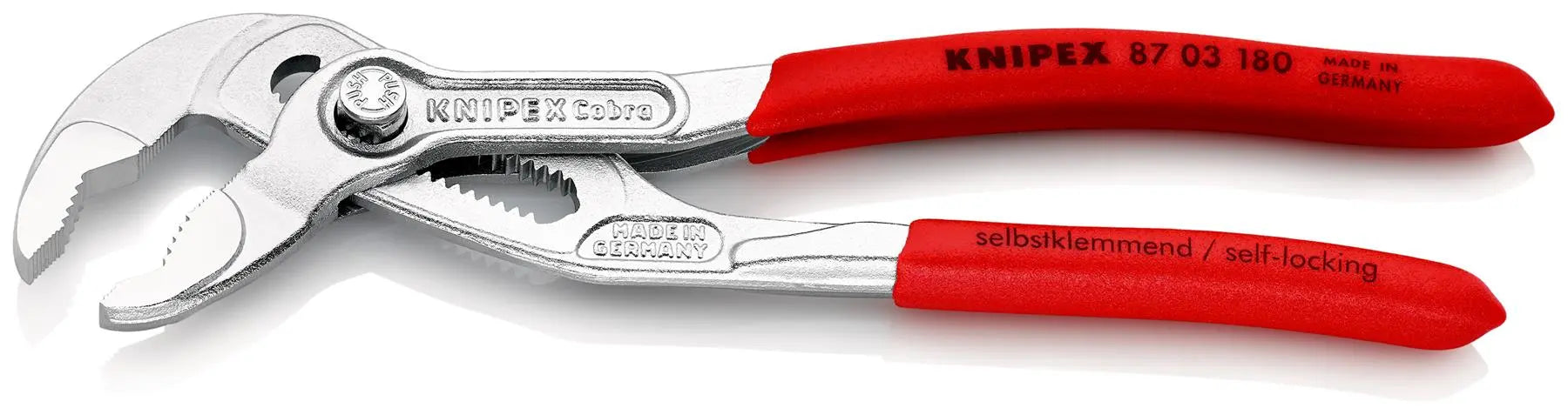 KNIPEX Cobra High Tech Water Pump Pliers 100-560 mm Choose Size  White Rose Tools