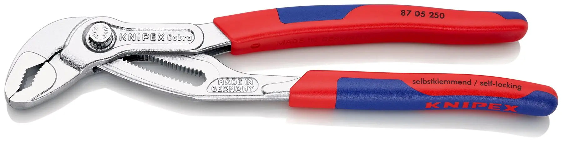 KNIPEX Cobra High Tech Water Pump Pliers 100-560 mm Choose Size  White Rose Tools