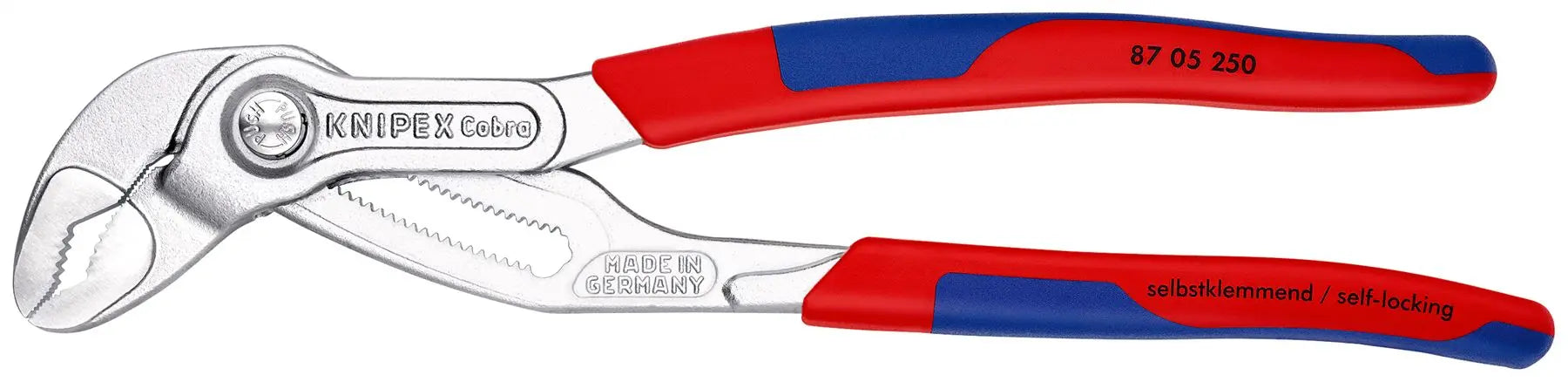 KNIPEX Cobra High Tech Water Pump Pliers 100-560 mm Choose Size  White Rose Tools