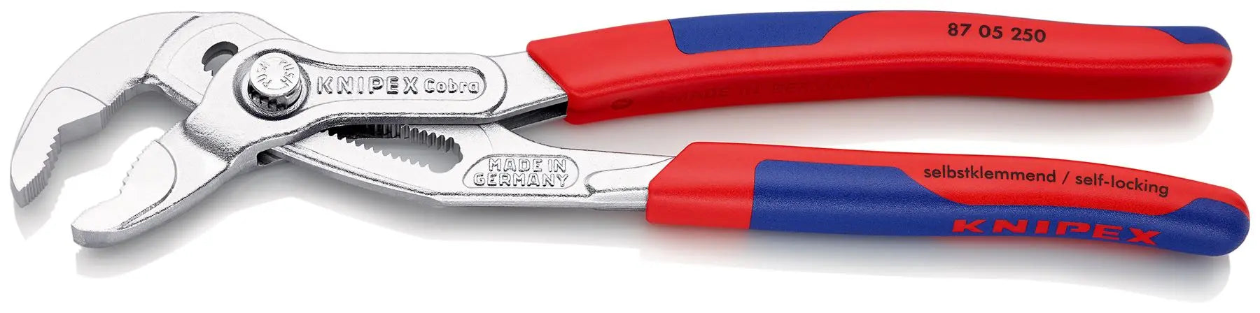 KNIPEX Cobra High Tech Water Pump Pliers 100-560 mm Choose Size  White Rose Tools