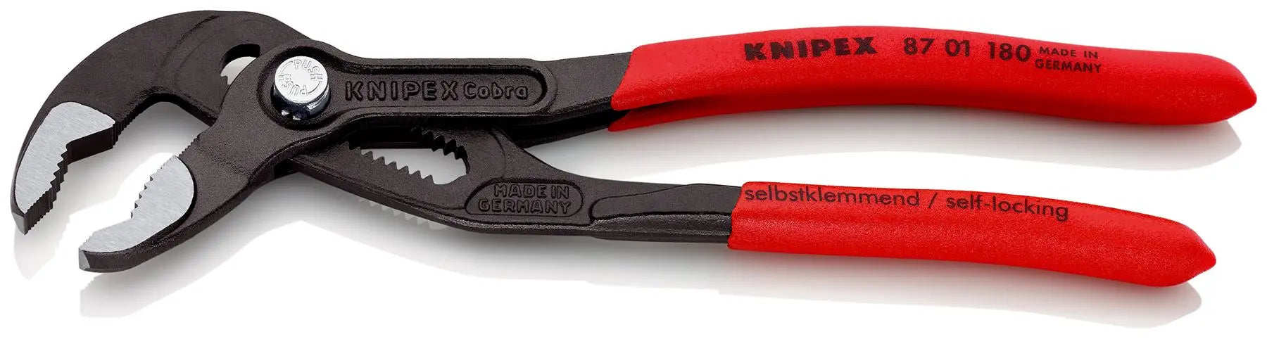 KNIPEX Cobra High Tech Water Pump Pliers 100-560 mm Choose Size  White Rose Tools
