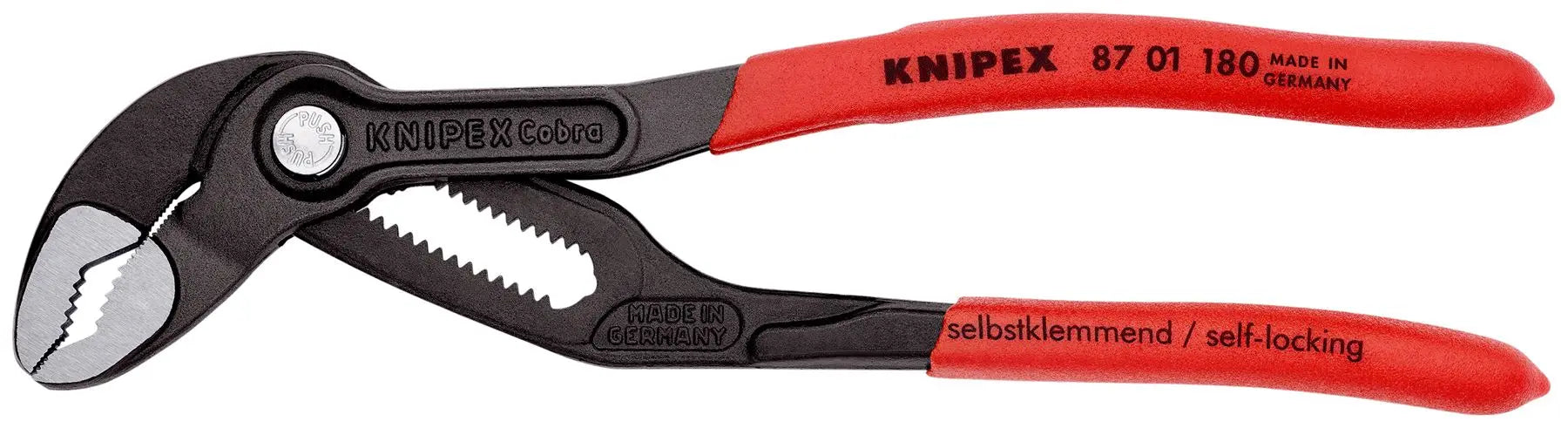 KNIPEX Cobra High Tech Water Pump Pliers 100-560 mm Choose Size  White Rose Tools