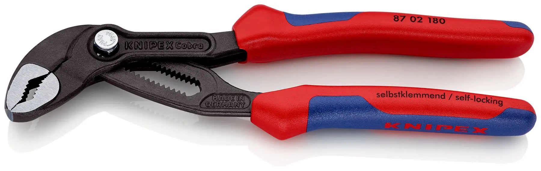KNIPEX Cobra High Tech Water Pump Pliers 100-560 mm Choose Size  White Rose Tools