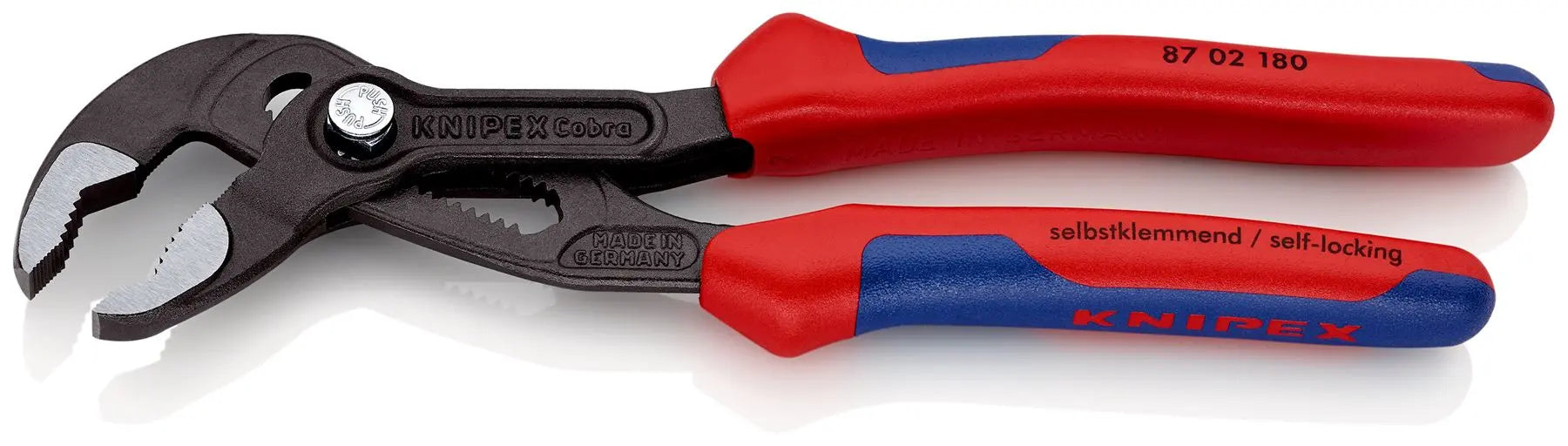 KNIPEX Cobra High Tech Water Pump Pliers 100-560 mm Choose Size  White Rose Tools